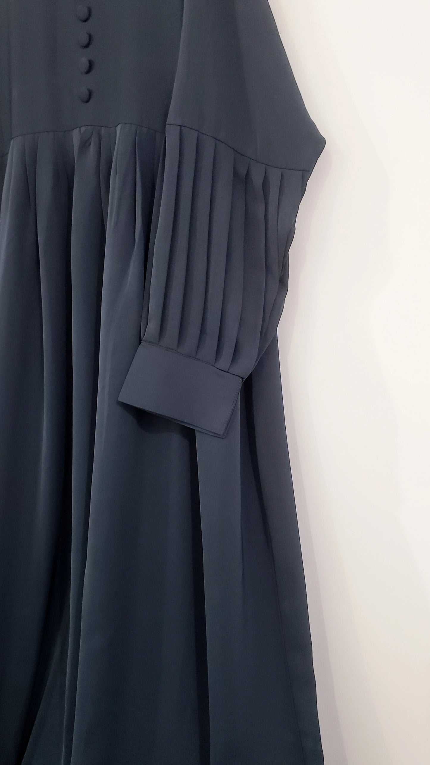 Deep Teal Buttoned frock