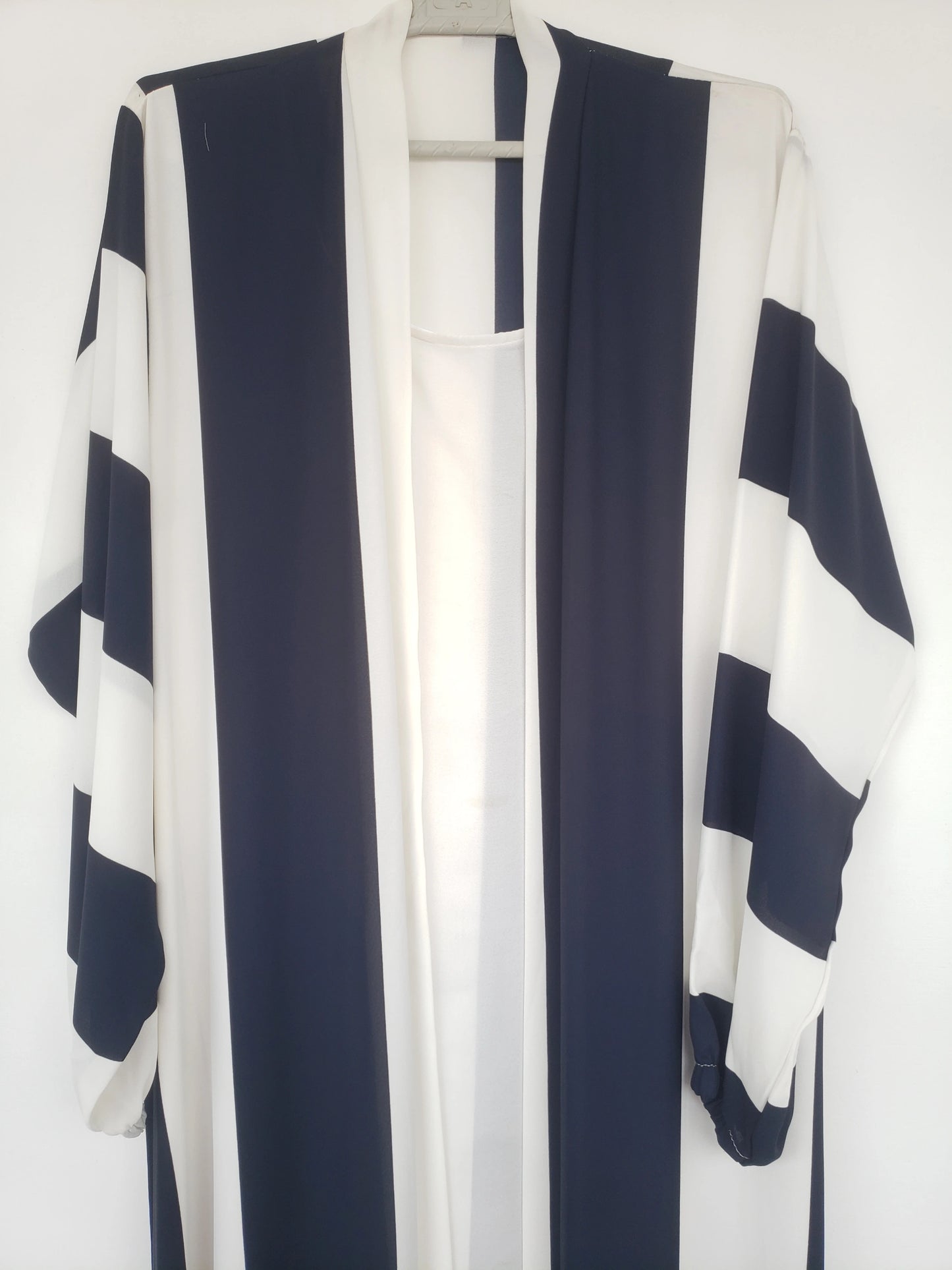 Double Layer Printed Abaya