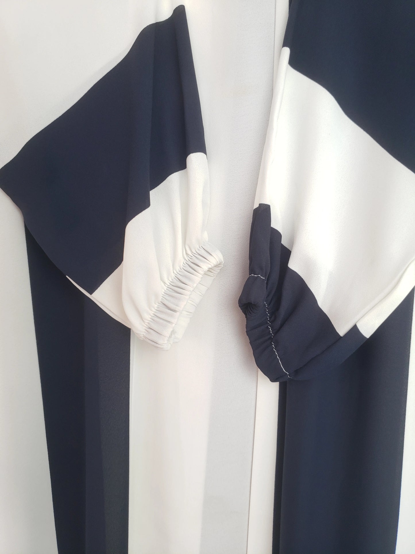 Double Layer Printed Abaya